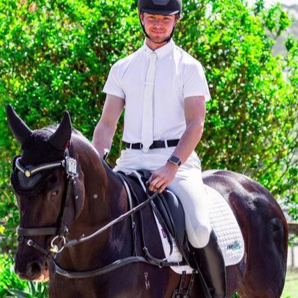 QJ Riding Wear Mens Henry Show Shirt - EQ Saddlery