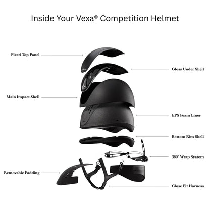 LeMieux Vexa Skull Helmet