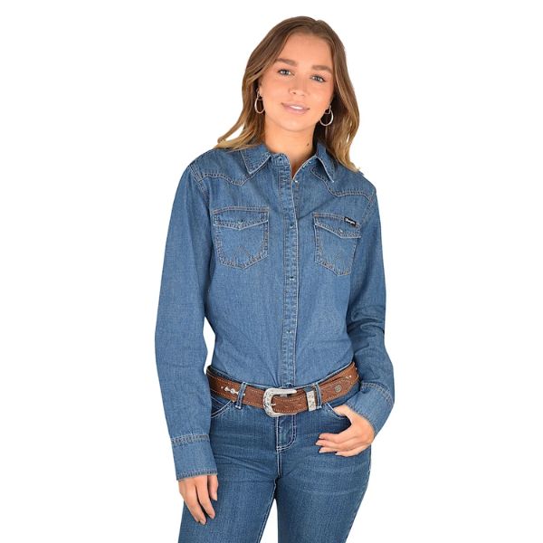 Wrangler Western Jay Long Sleeve Shirt - EQ Saddlery