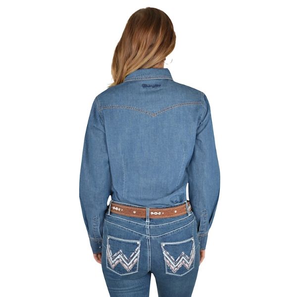 Wrangler Western Jay Long Sleeve Shirt - EQ Saddlery