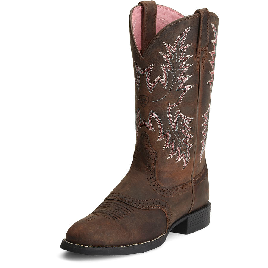 Ariat Womens Heritage Stockman Western Boots