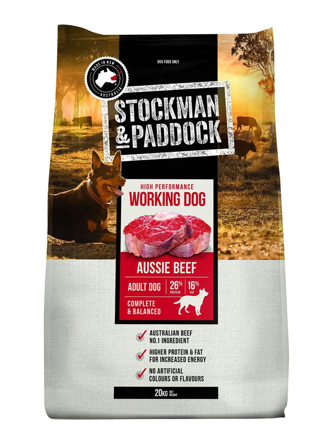 Stockman Paddock Working Dog Beef