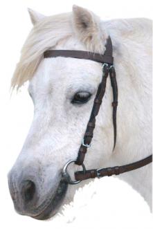 Eureka Plain Snaffle Bridle