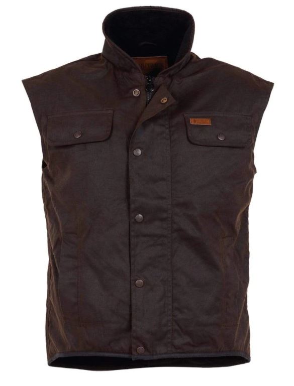Outback Oilskin Vest – EQ Saddlery