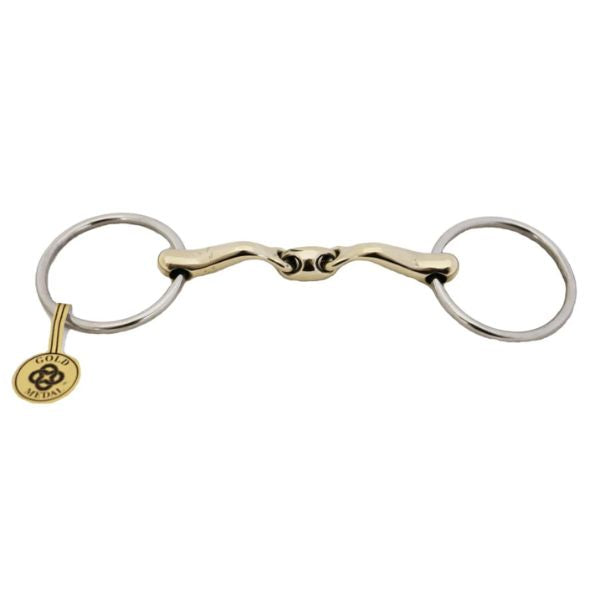 Angled Lozenge Loose Ring Training Snaffle