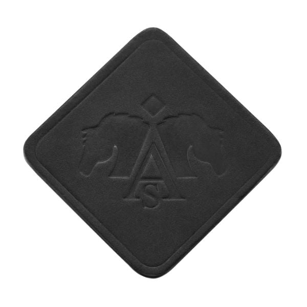 Arena Leather Coasters - set of 6 - EQ Saddlery