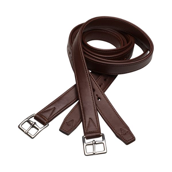 Arc De Triomphe Tack Calfskin Stirrup Leathers (Brown) Stirrup Leathers Arc De Triomphe Tack Calfskin Stirrup Leathers (Brown) Stirrup Leathers