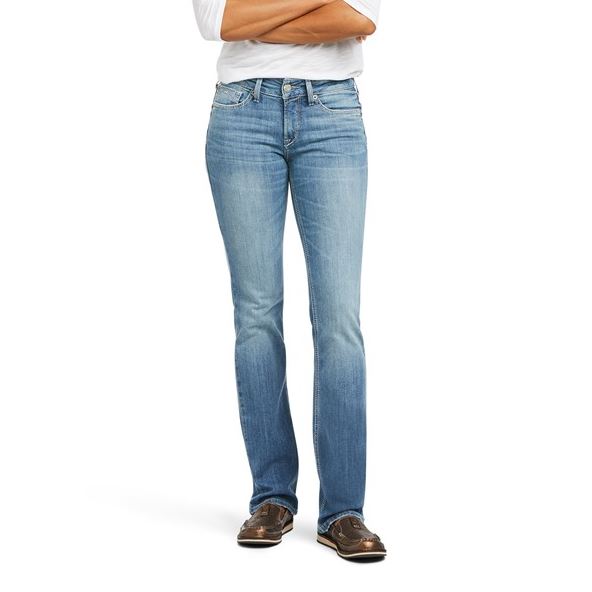 Ariat R.E.A.L. Karen Perfect Rise Straight Leg Jeans - EQ Saddlery