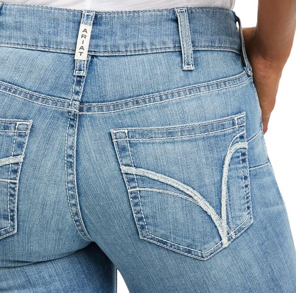 Ariat R.E.A.L. Karen Perfect Rise Straight Leg Jeans - EQ Saddlery