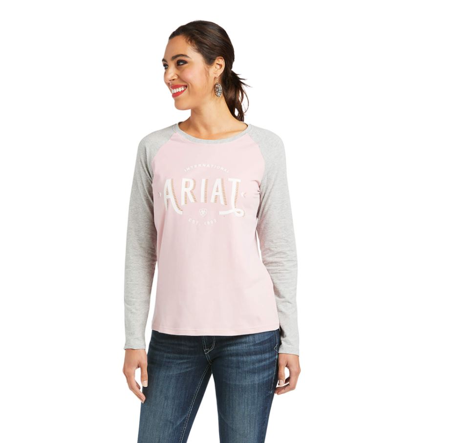 Ariat R.E.A.L. Loop Baseball Tee - EQ Saddlery