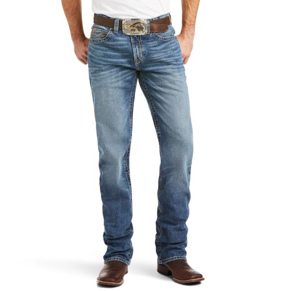 Ariat M2 Traditional Relaxed Stretch 3D Lorenzo Stackable Boot Cut Jeans - EQ Saddlery