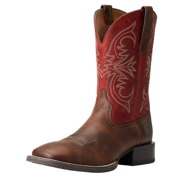 Ariat Mens Sport Pardner Matte Rebel Boots - EQ Saddlery