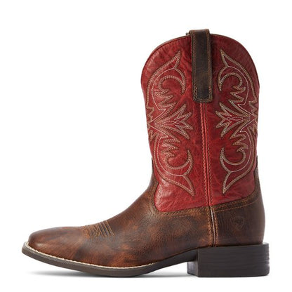 Ariat Mens Sport Pardner Matte Rebel Boots - EQ Saddlery