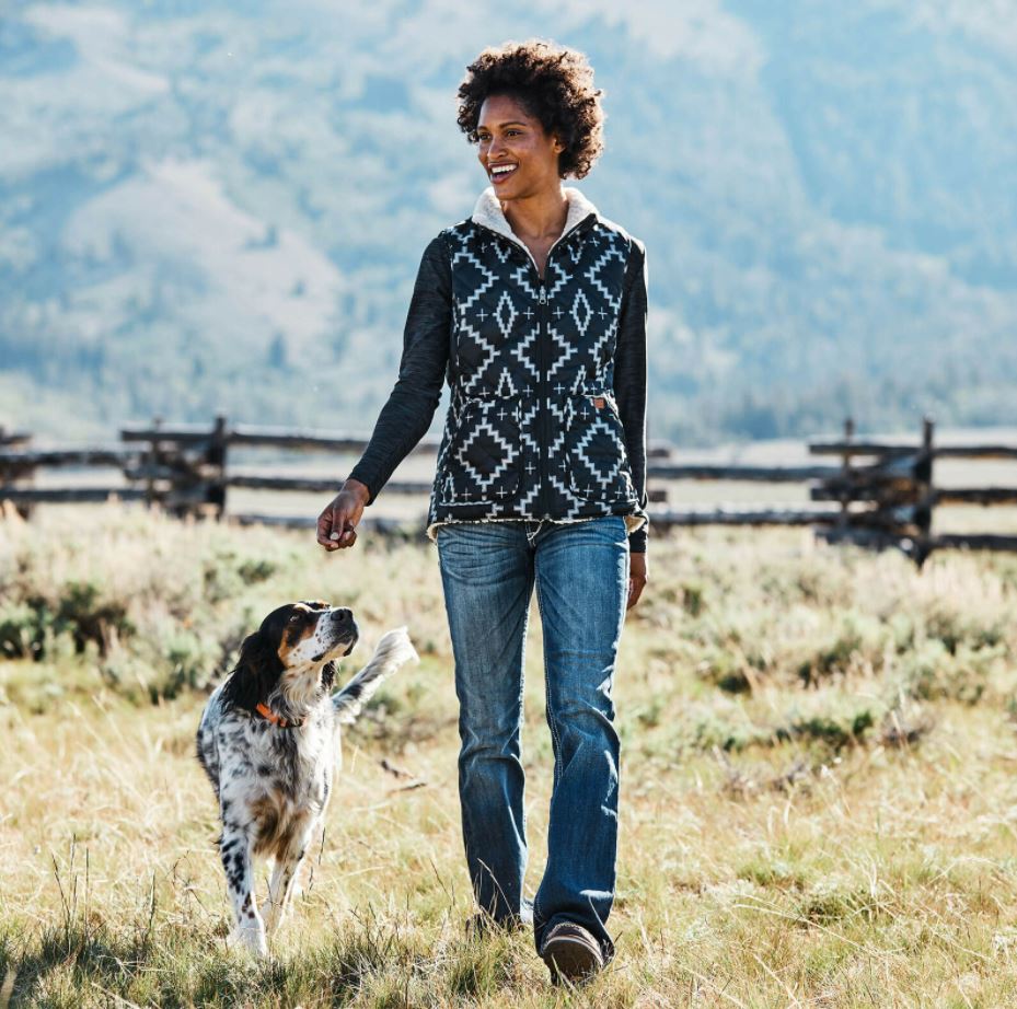 Ariat Pendleton Reversible Dilon Vest - EQ Saddlery