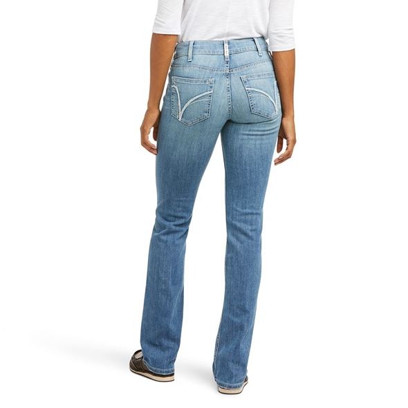 Ariat R.E.A.L. Karen Perfect Rise Straight Leg Jeans - EQ Saddlery