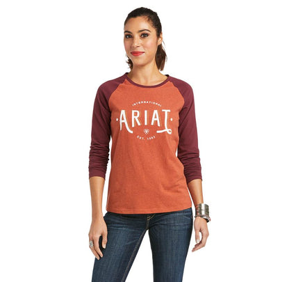 Ariat R.E.A.L. Loop Baseball Tee - EQ Saddlery