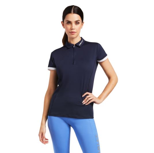 Ariat Womens Bandera 1/4 Zip Polo