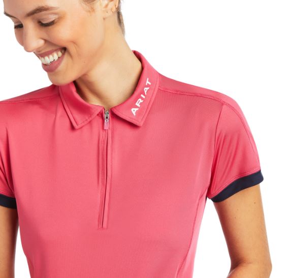 Ariat Womens Bandera 1/4 Zip Polo