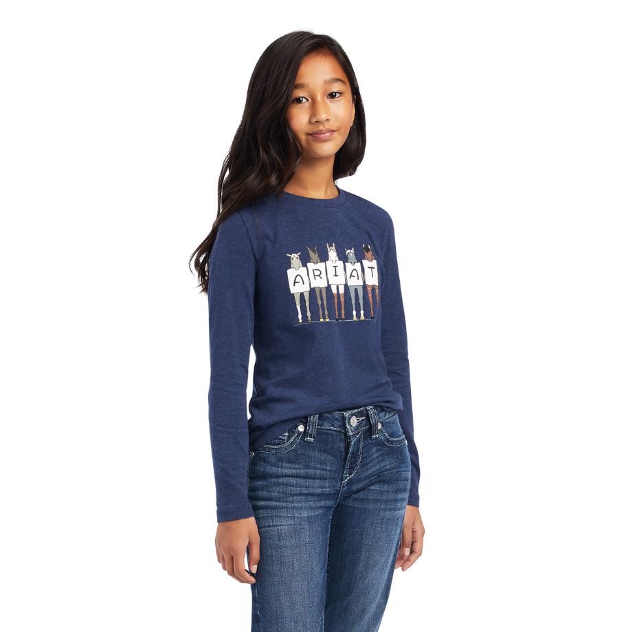 Ariat Youth Fan Club LS T-Shirt