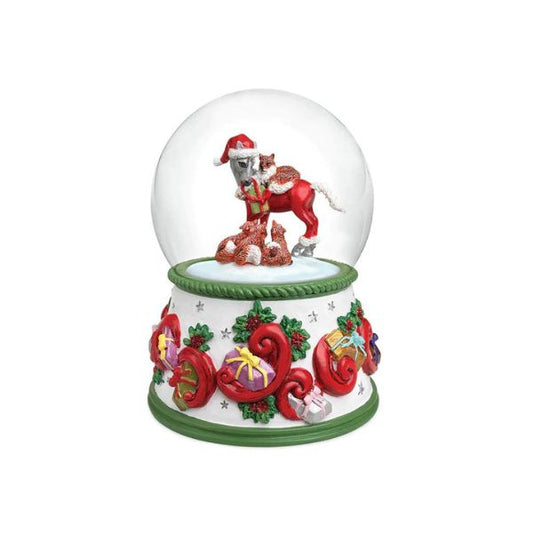Breyer Foal & Foxy Friends Musical Snow Globe - EQ Saddlery
