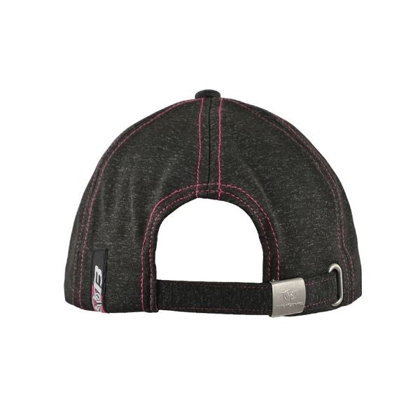 Bullzye Womens Authentic Cap Charcoal/Pink - EQ Saddlery