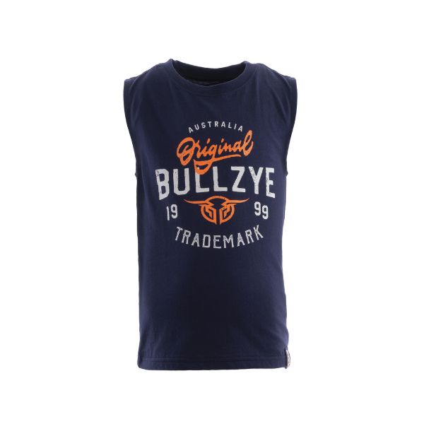 Bullzye Boys Original Muscle Tank Navy