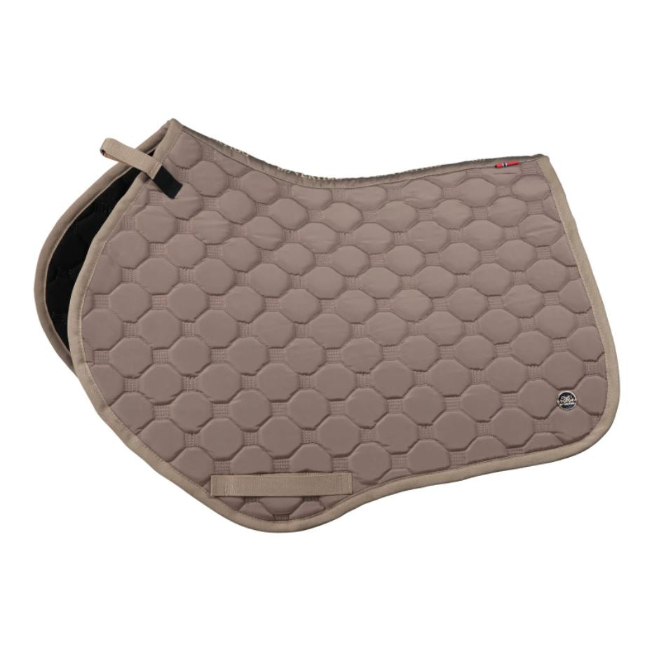 B Vertigo Calgary All Purpose Saddle Pad Timber Wolf - EQ Saddlery