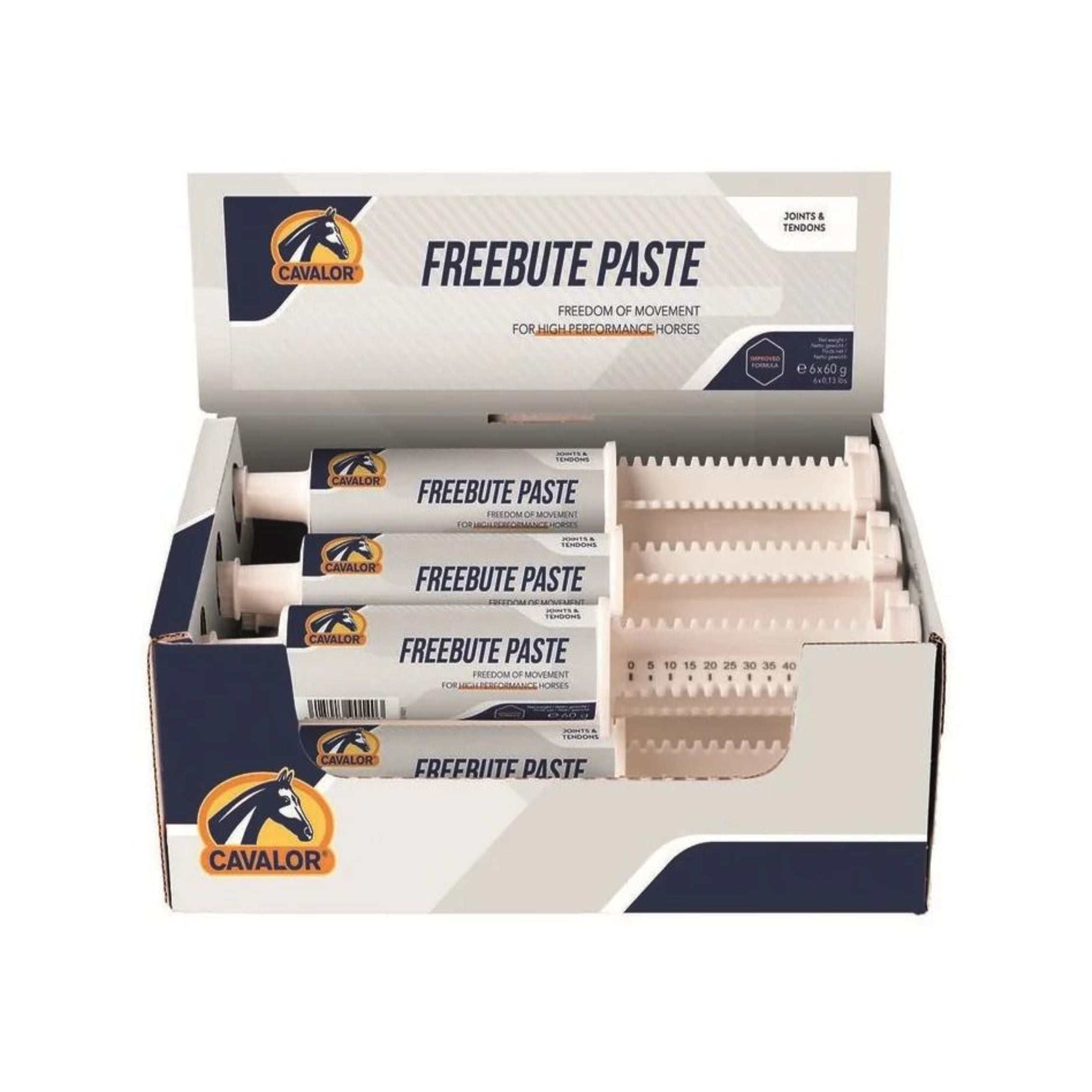 Cavalor FreeBute Paste – Entzündungshemmend & Schmerzlindernd Für Pferde (6 X 60 G)