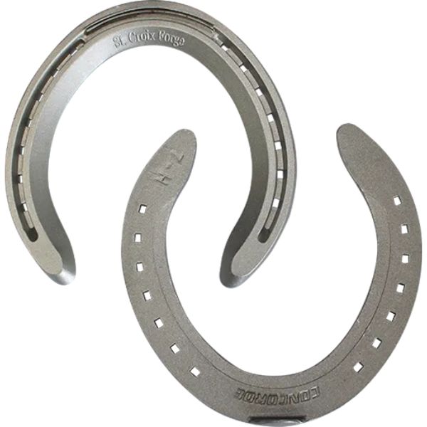 Concorde Alum Side Clip Hind Aluminium Horse Shoes - EQ Saddlery