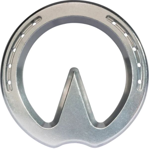 Concord Xtra Alum Heart Bar Front U/Clipped 20X8 Aluminium Horse Shoes - EQ Saddlery