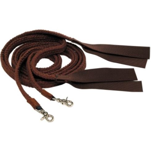 Cottonfields Split Reins - EQ Saddlery