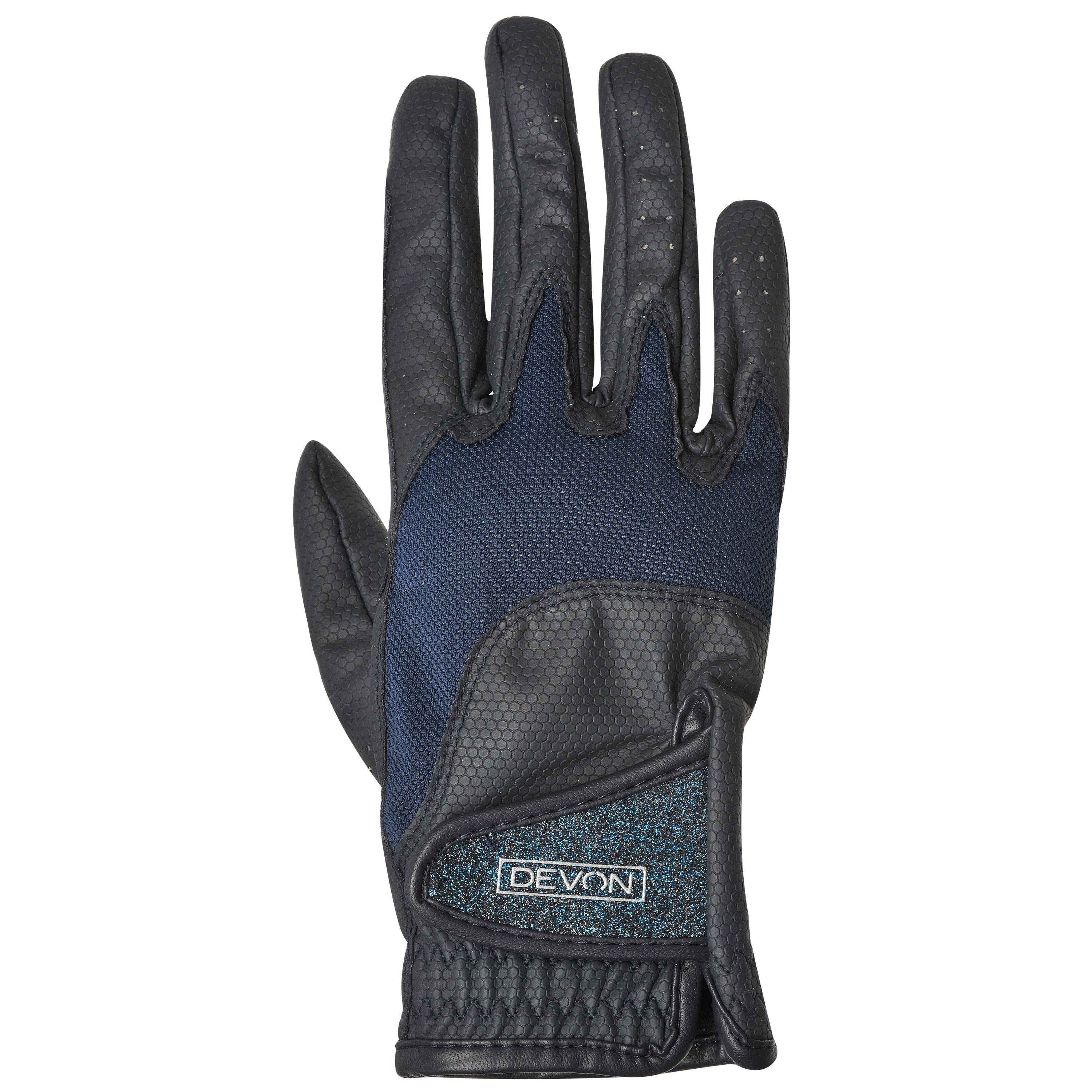 Glitter Mesh Elbow Length Gloves