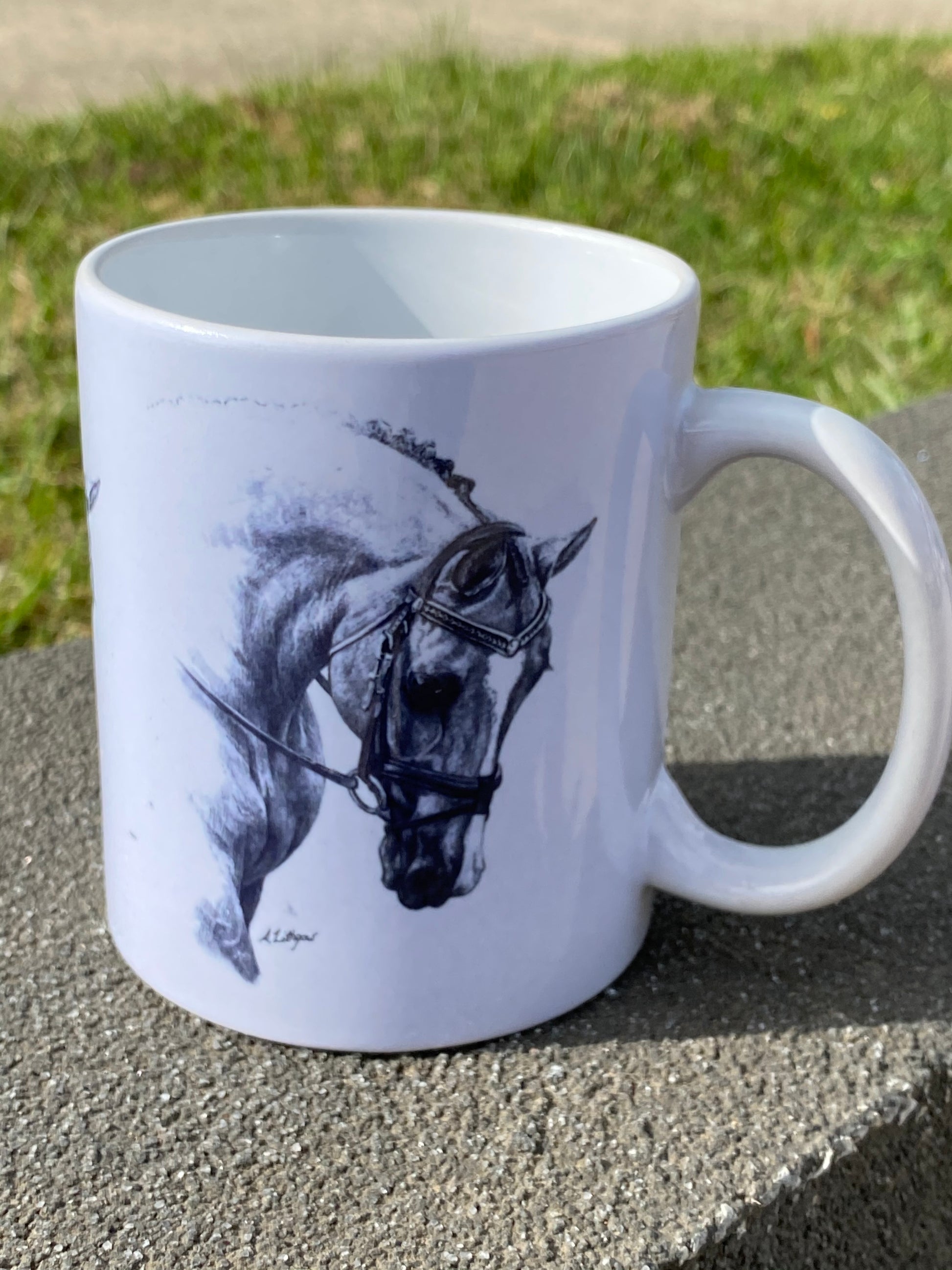 Amanda Lithgow Dressage Mug - EQ Saddlery
