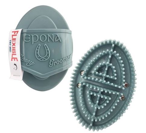 Curry Epona – Toileuse Flexible Brillante Cobalt Pour Toilettage équin