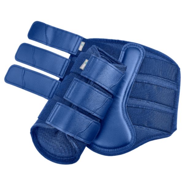 Navy brushing boots hot sale