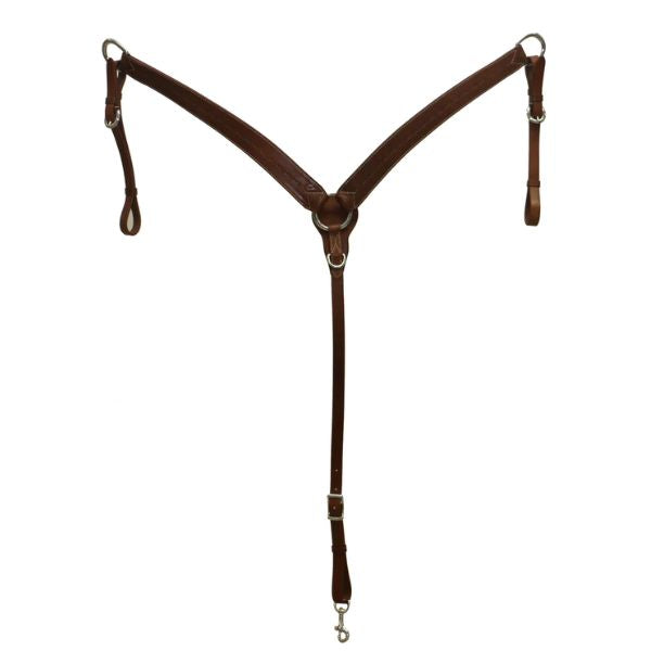 Fort Worth Barbed Wire Series Breastcollar - EQ Saddlery