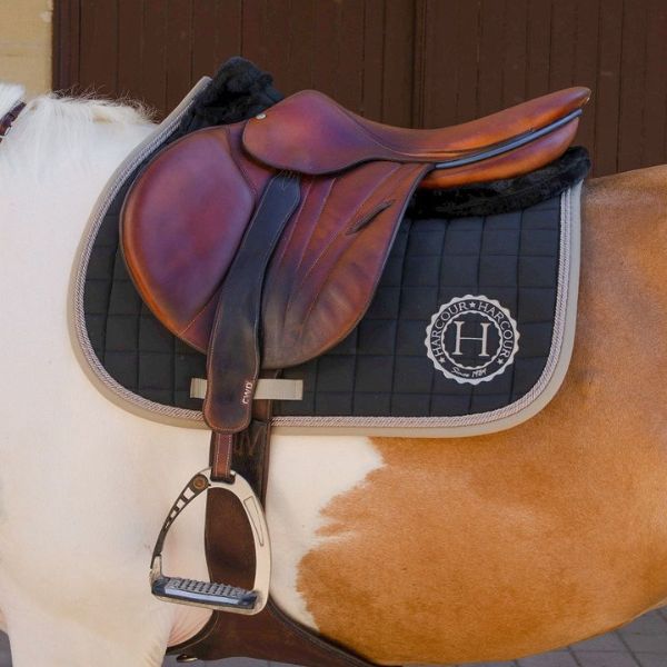 Harcour Storm Jump Saddle Pad Storm Violine - EQ Saddlery