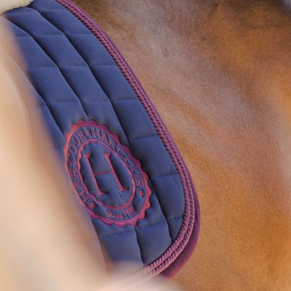 Harcour Storm Jump Saddle Pad Storm Violine - EQ Saddlery