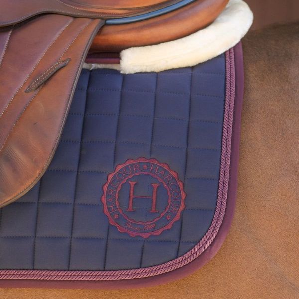 Harcour Storm Jump Saddle Pad Storm Violine - EQ Saddlery