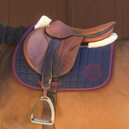 Harcour Storm Jump Saddle Pad Storm Violine - EQ Saddlery