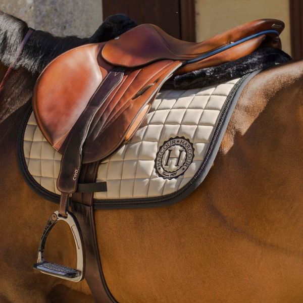 Harcour Storm Jump Saddle Pad Storm Violine - EQ Saddlery
