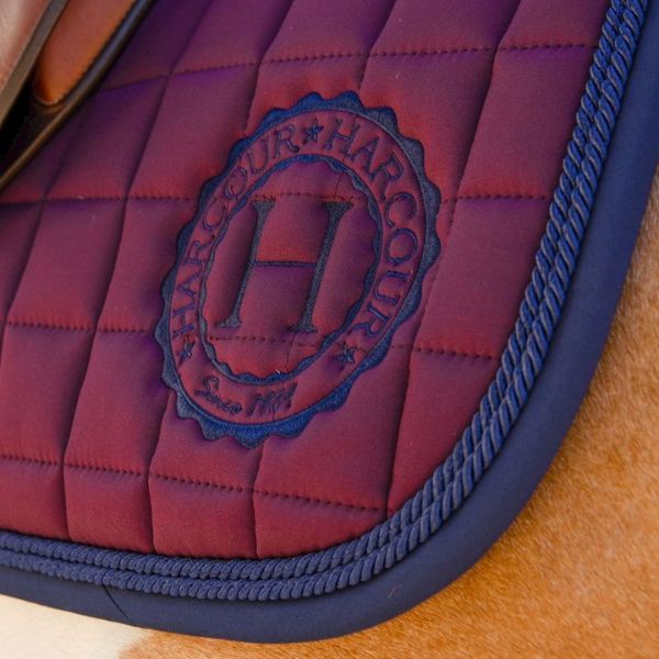 Harcour Storm Jump Saddle Pad Storm Violine - EQ Saddlery