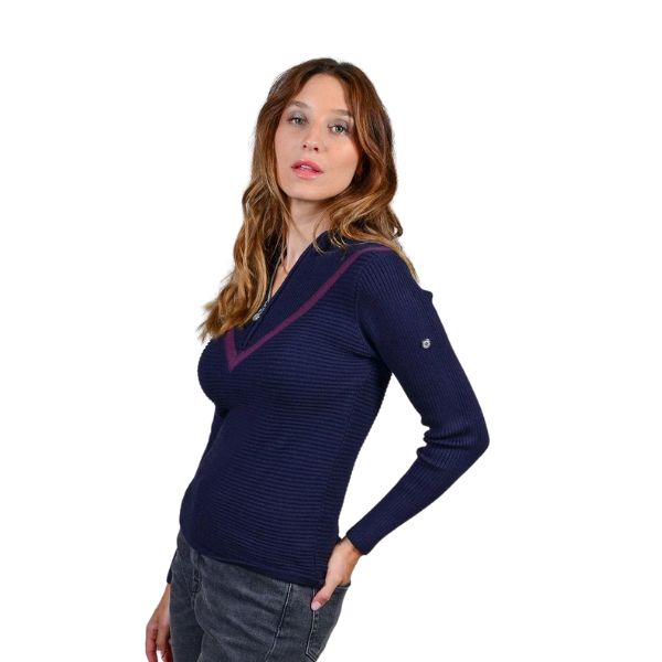 Harcour Swally Pullover Navy