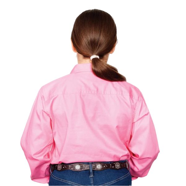Just Country Girls Kenzie Half Button Work Shirt