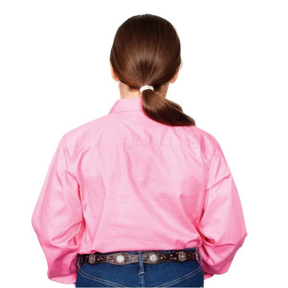 Just Country Girls Kenzie Half Button Work Shirt