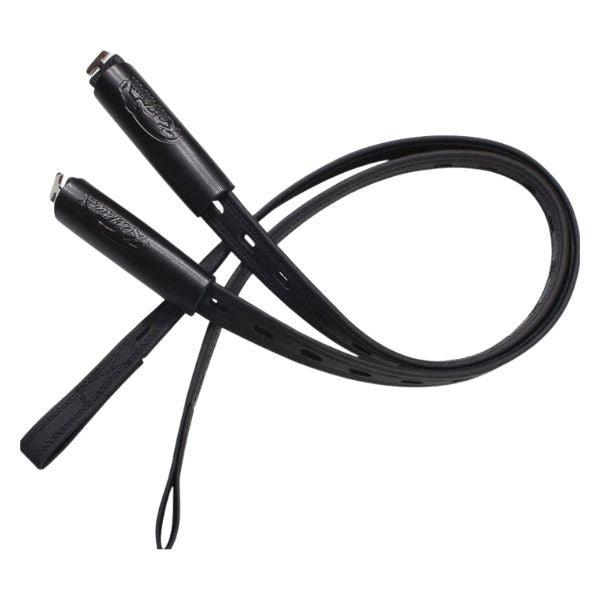 Cwell Equine Staffe In Pelle Morbida Con Inserto In Nylon – Regolabili, Fibbie Curve Acciaio Inox, Nero, 147,3 Cm - 5