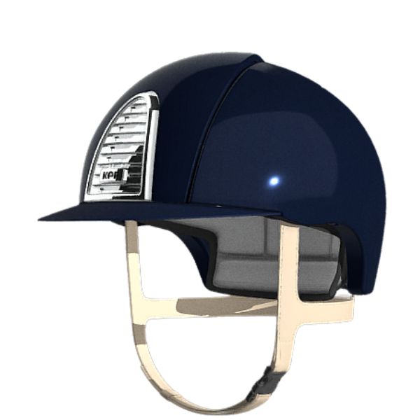 Kep Cromo 2.0 Polish Blue Cream Chinstrap - EQ Saddlery