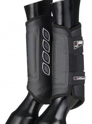LeMieux Guêtres avant Carbon Air XC » Couleur: noir, Taille: M