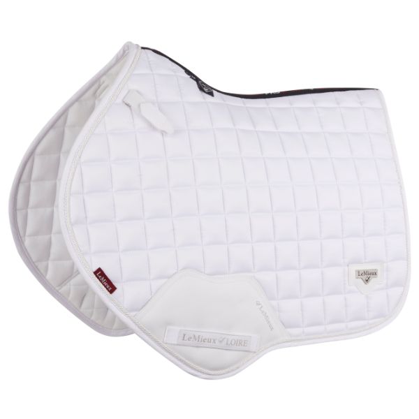 LeMieux Loire Memory Square Satin Close Contact Saddle Pad