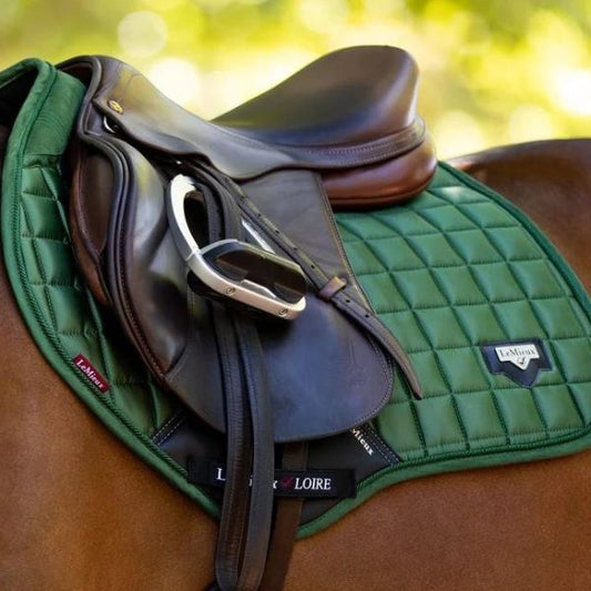 LeMieux Loire Memory Square Satin Close Contact Saddle Pad